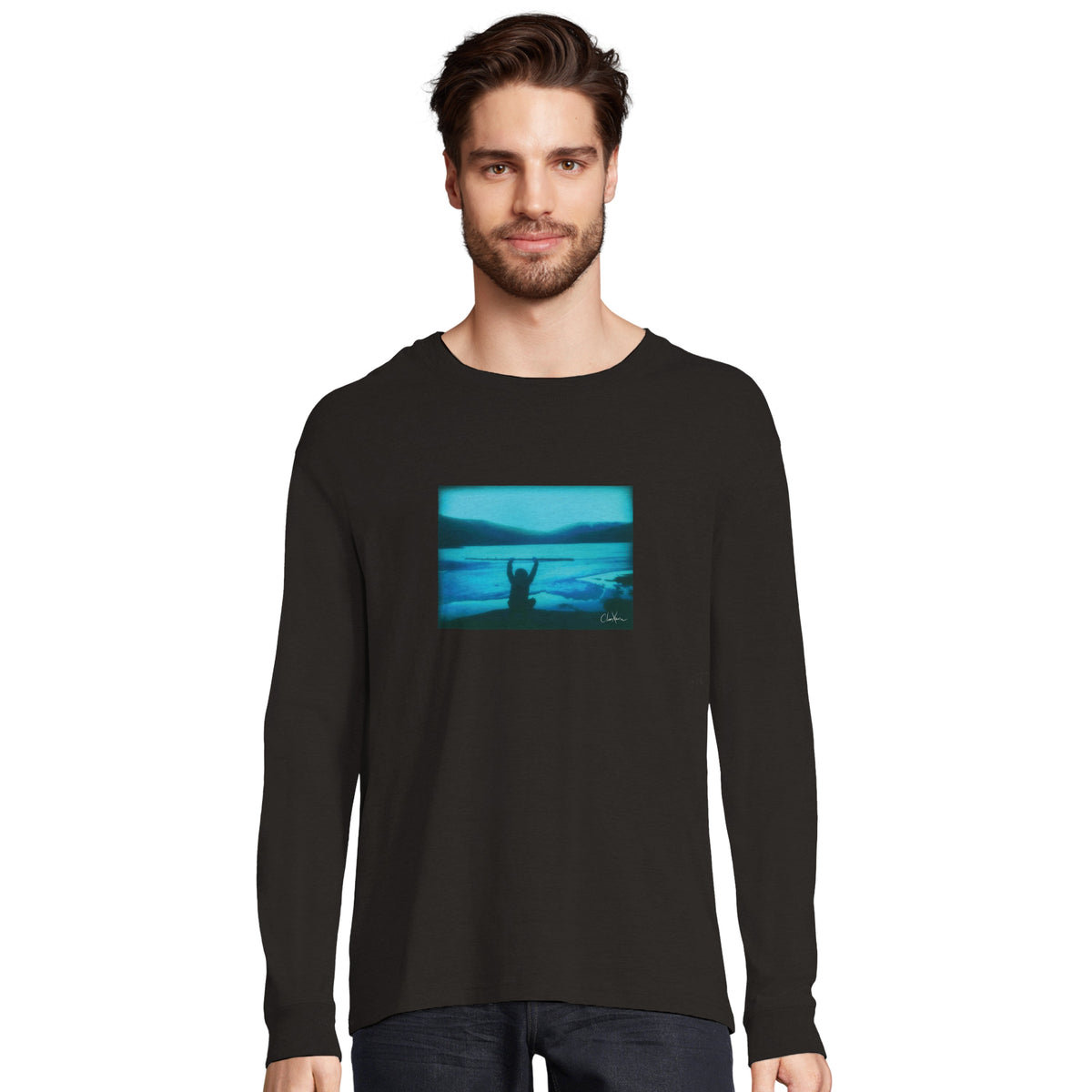 Empowering - "Northern Soul" Long sleeve Deep Black 3