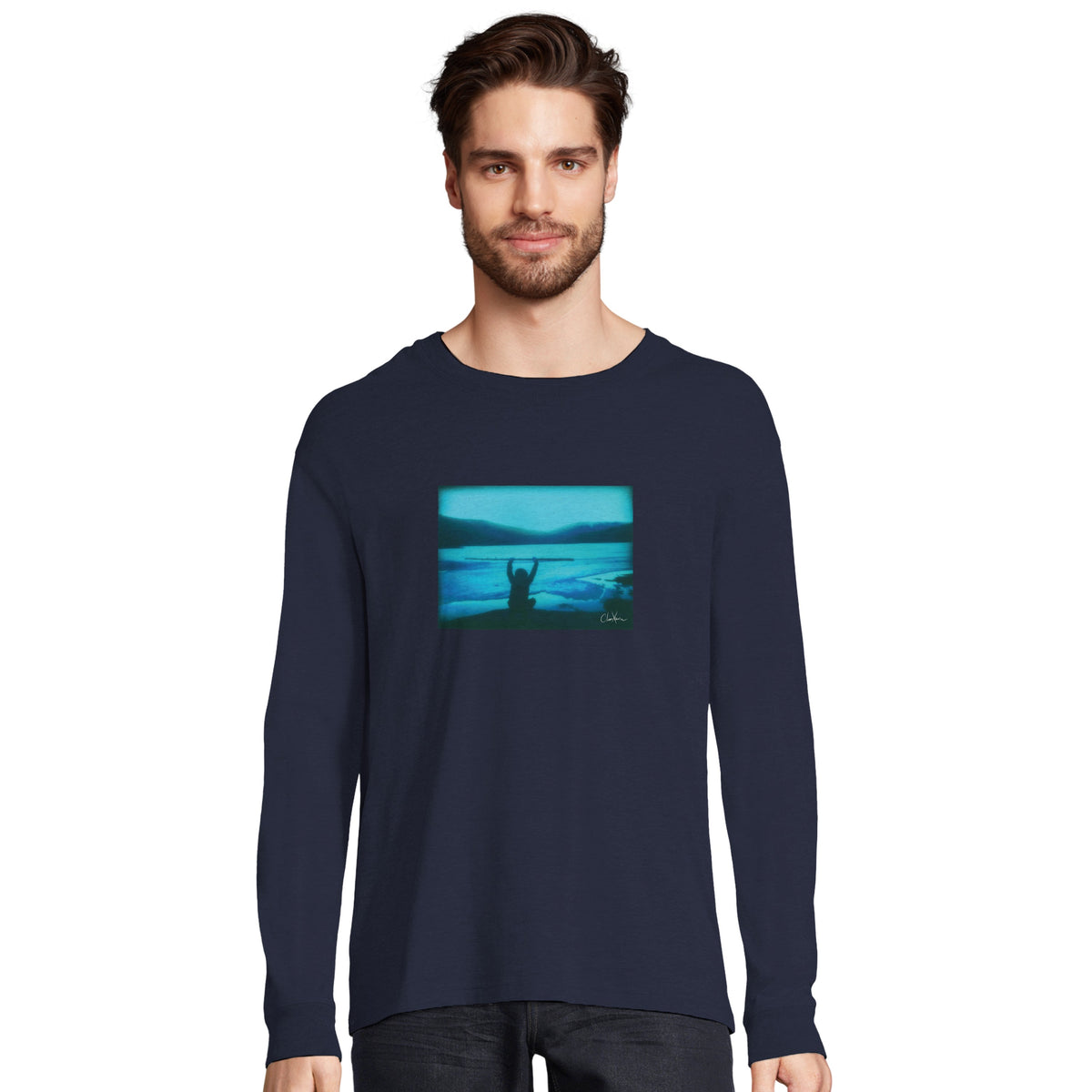 Empowering - "Northern Soul" Long sleeve French Navy 3