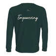 Empowering - "Northern Soul" Long sleeve green empire 2