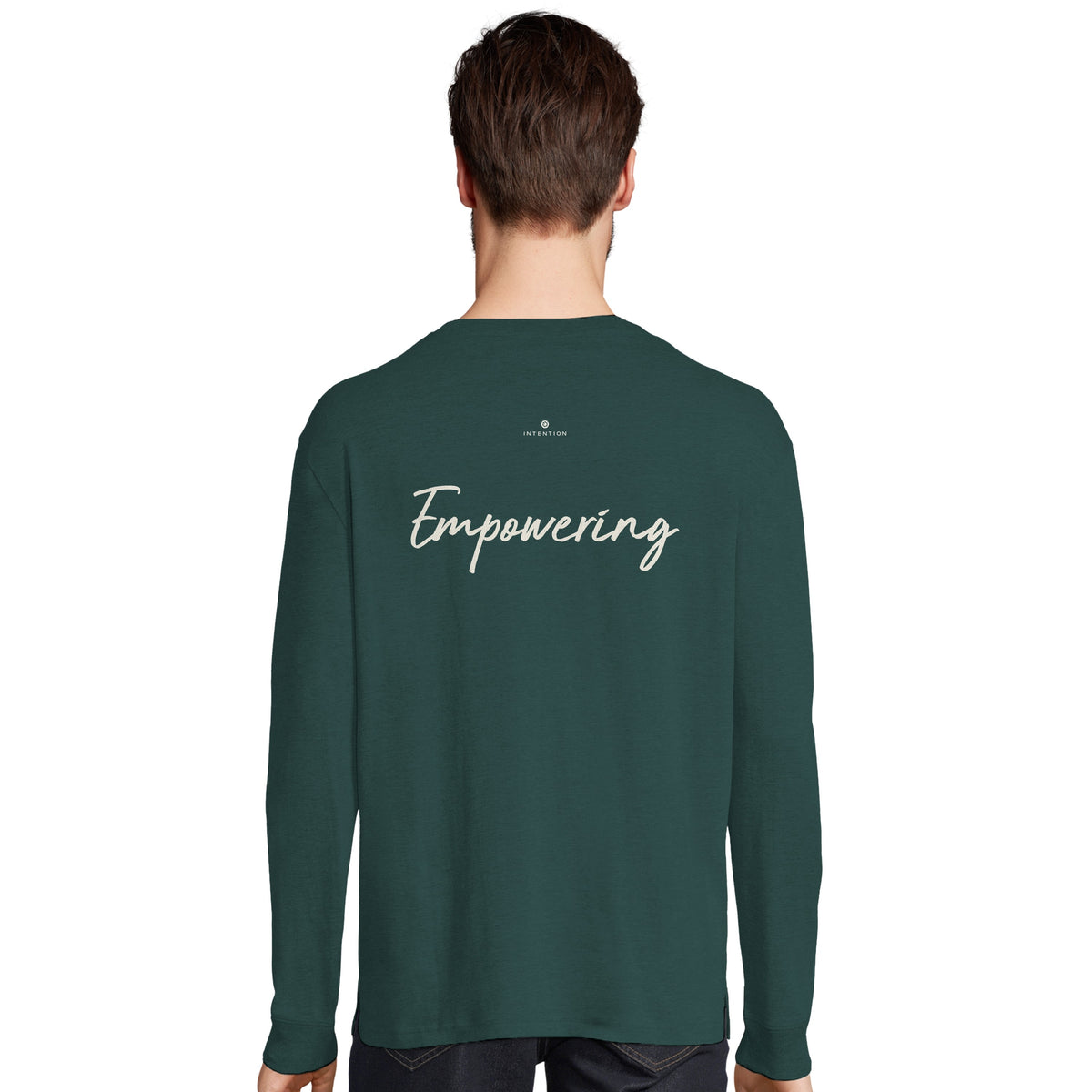 Empowering - "Northern Soul" Long sleeve green empire 4