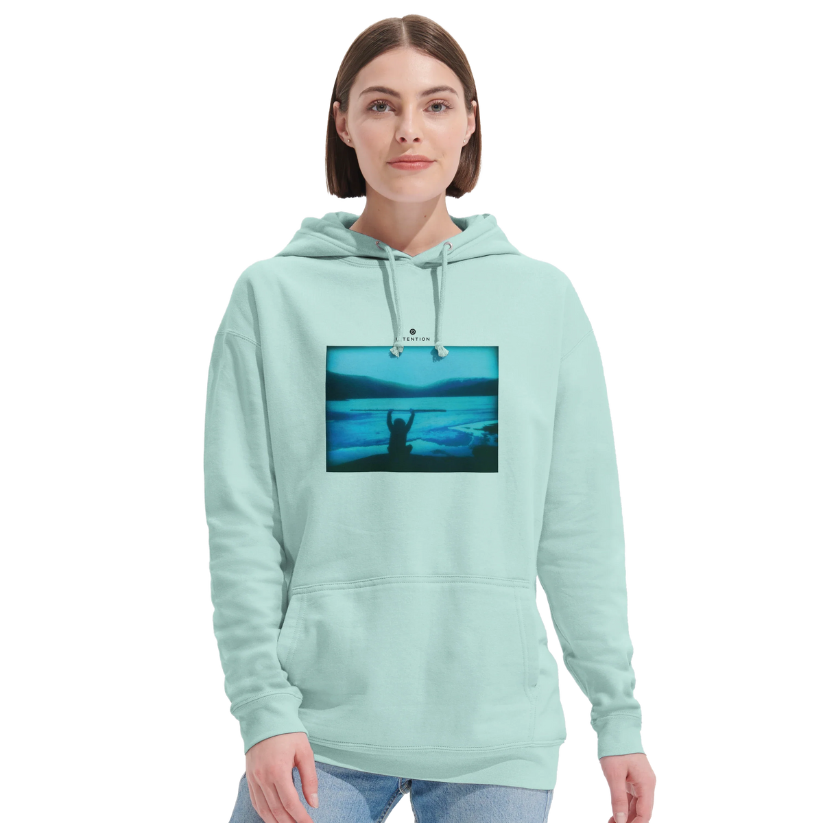 Empowering - "Northern Soul" Hoodie arctic blue 5