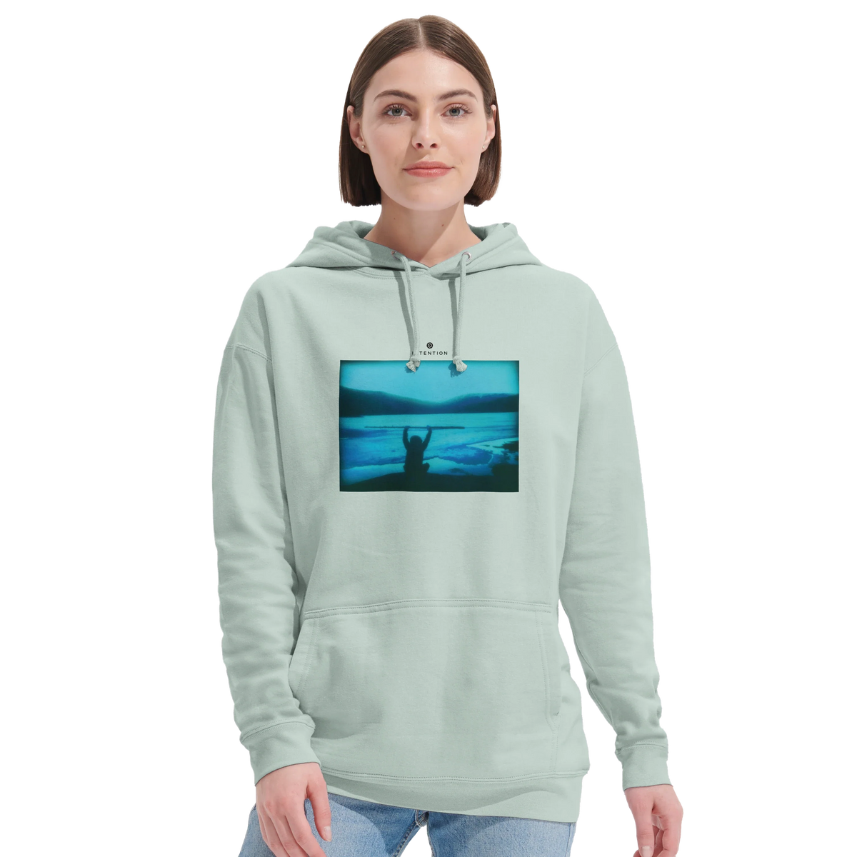 Empowering - "Northern Soul" Hoodie creamy green 5