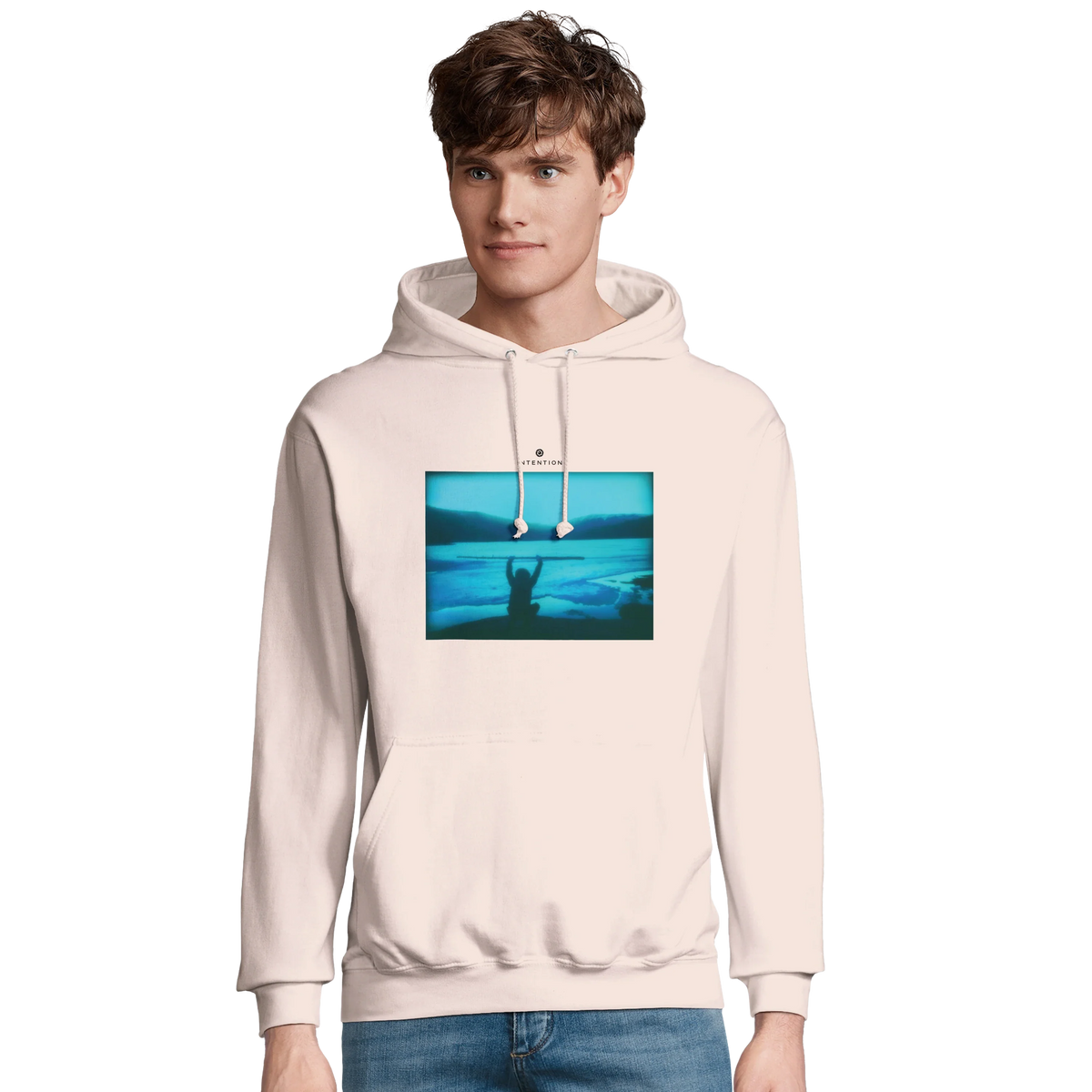Empowering - "Northern Soul" Hoodie creamy pink 3