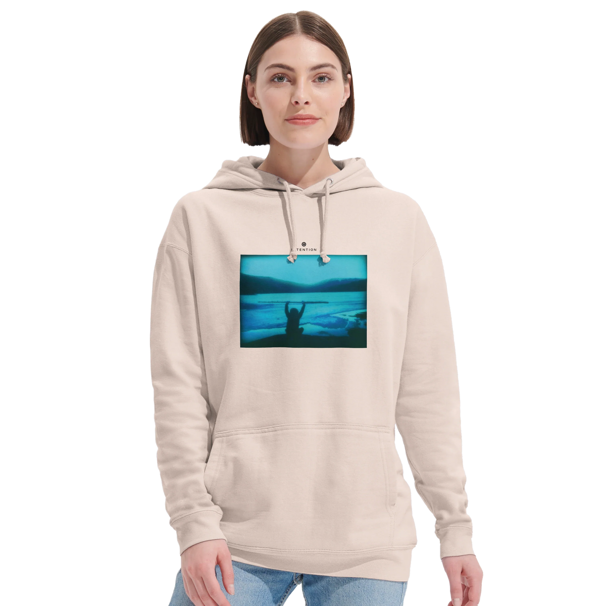 Empowering - "Northern Soul" Hoodie creamy pink 5