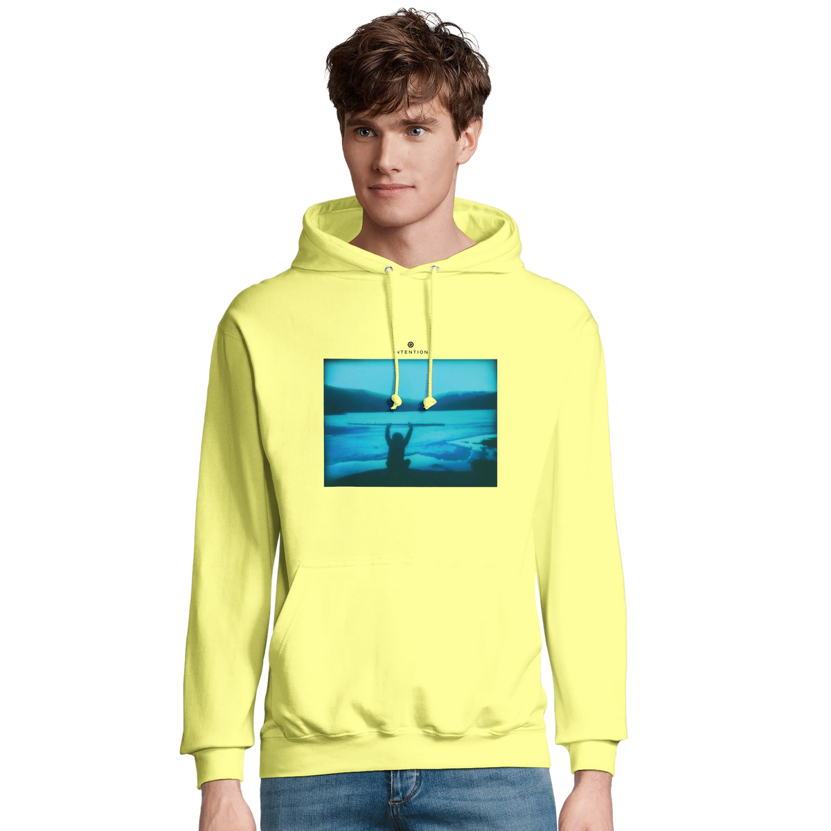Empowering - "Northern Soul" Hoodie Light Yellow 3
