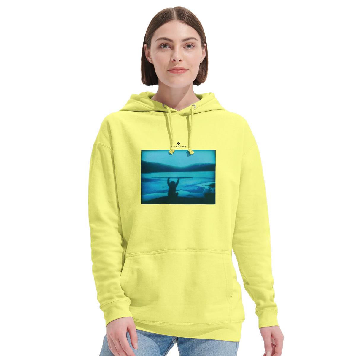Empowering - "Northern Soul" Hoodie Light Yellow 5