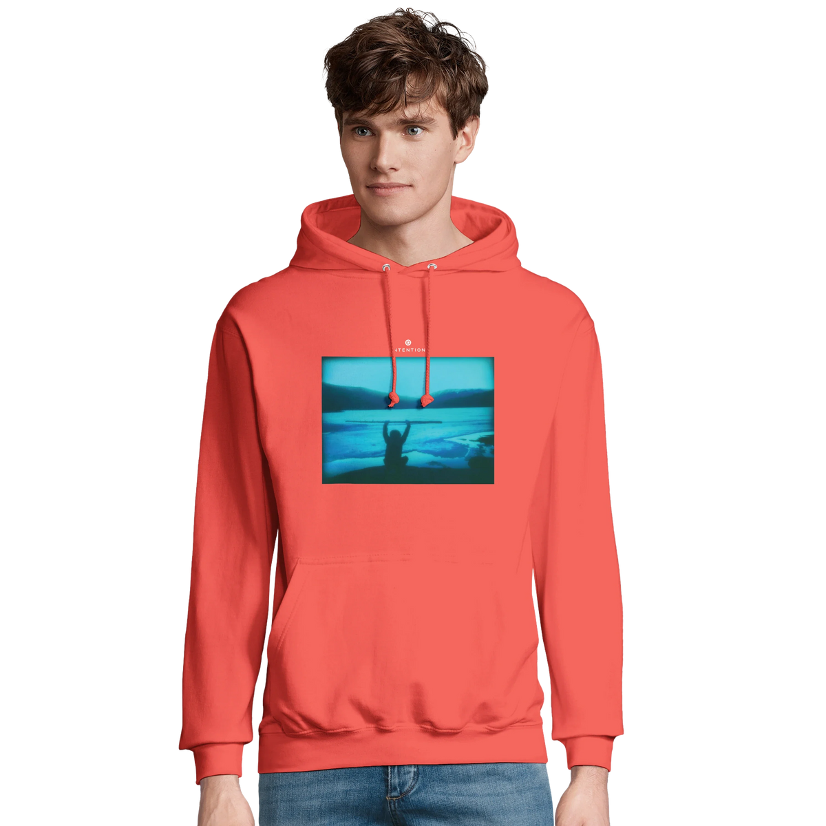 Empowering - "Northern Soul" Hoodie pop orange 3
