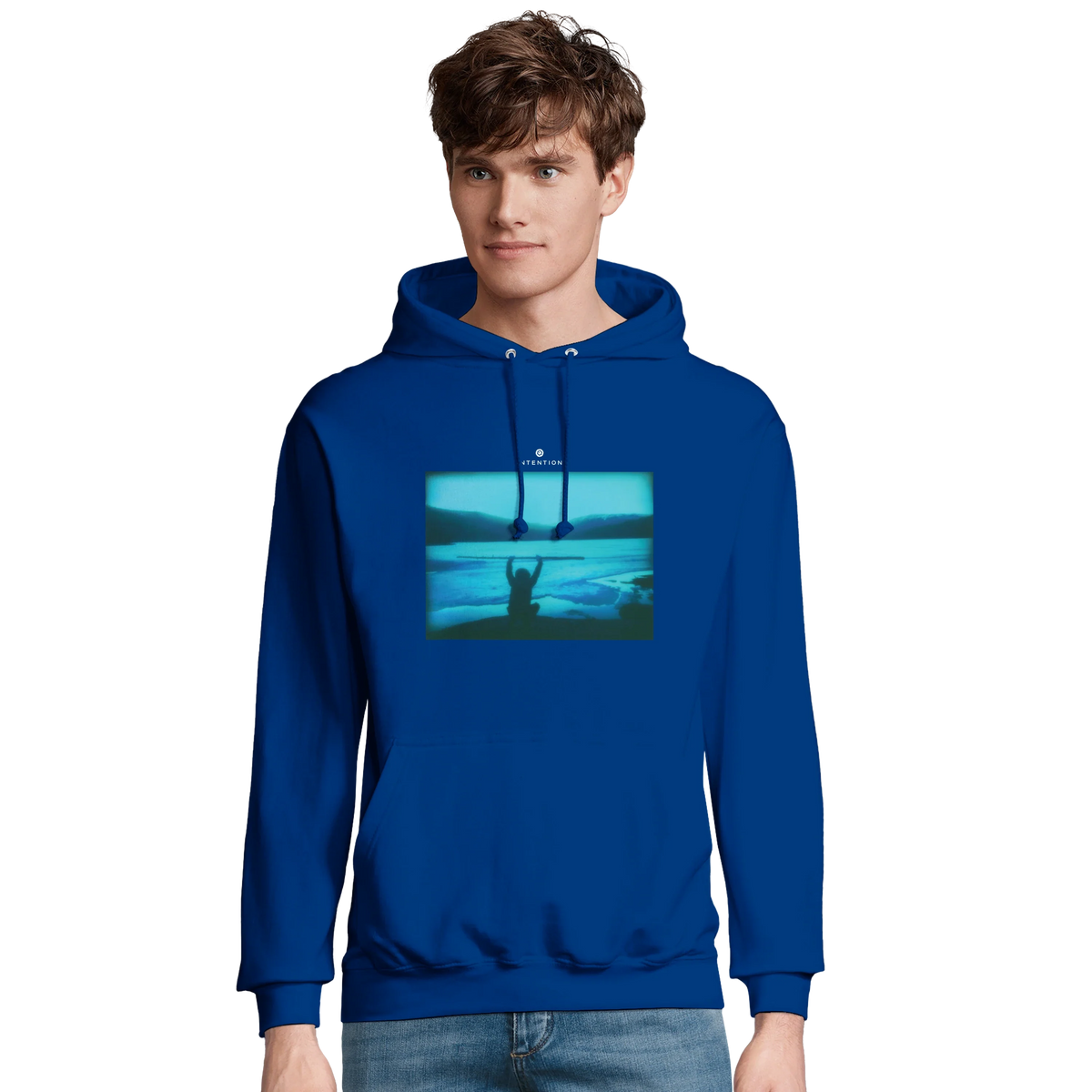 Empowering - "Northern Soul" Hoodie Royal Blue 3