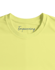 Empowering - "Northern Soul" T-shirt Light Yellow XS 5