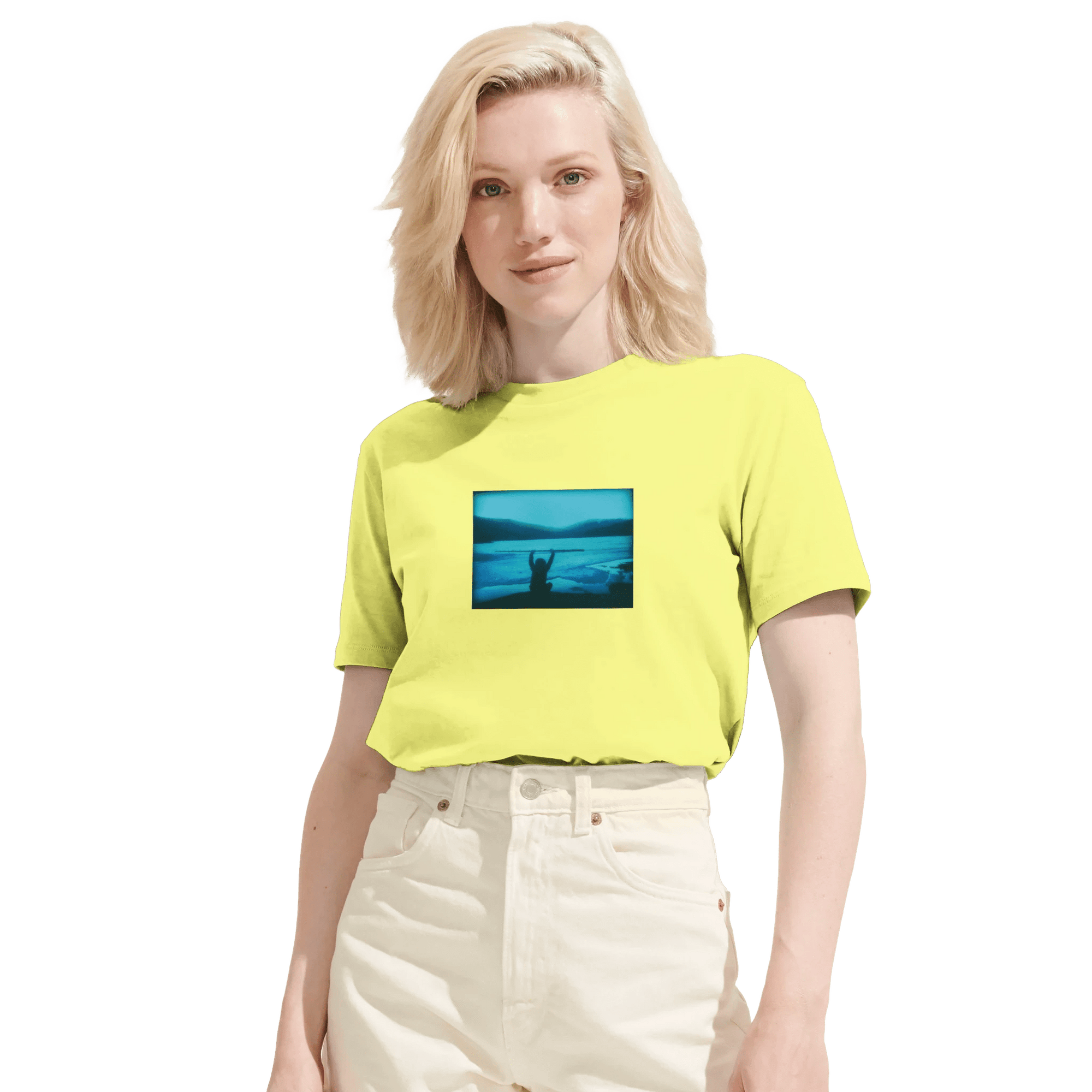 Empowering - "Northern Soul" T-shirt Light Yellow XS 9