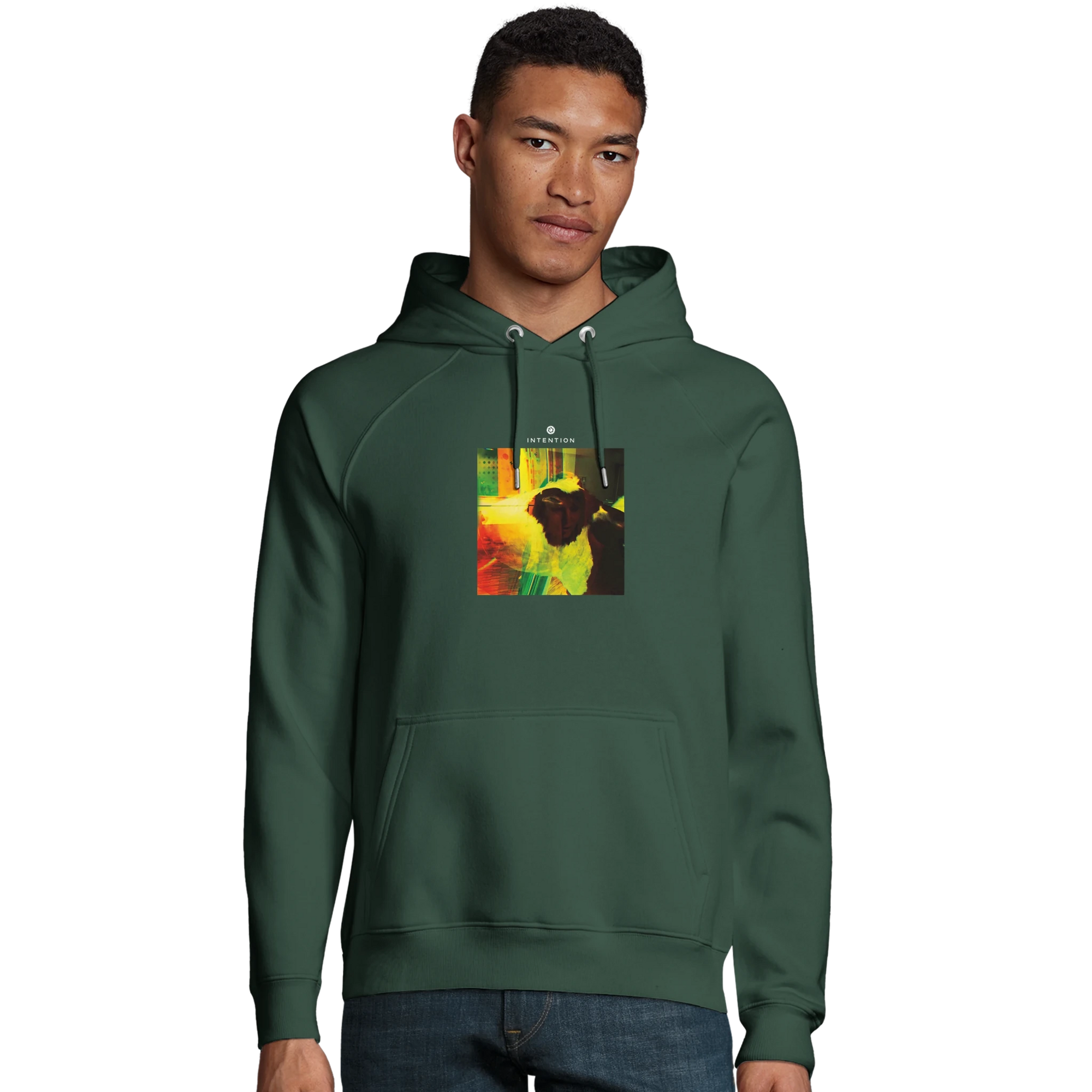 Energy  Hoodie  «In the Eye »Bottle Green 16