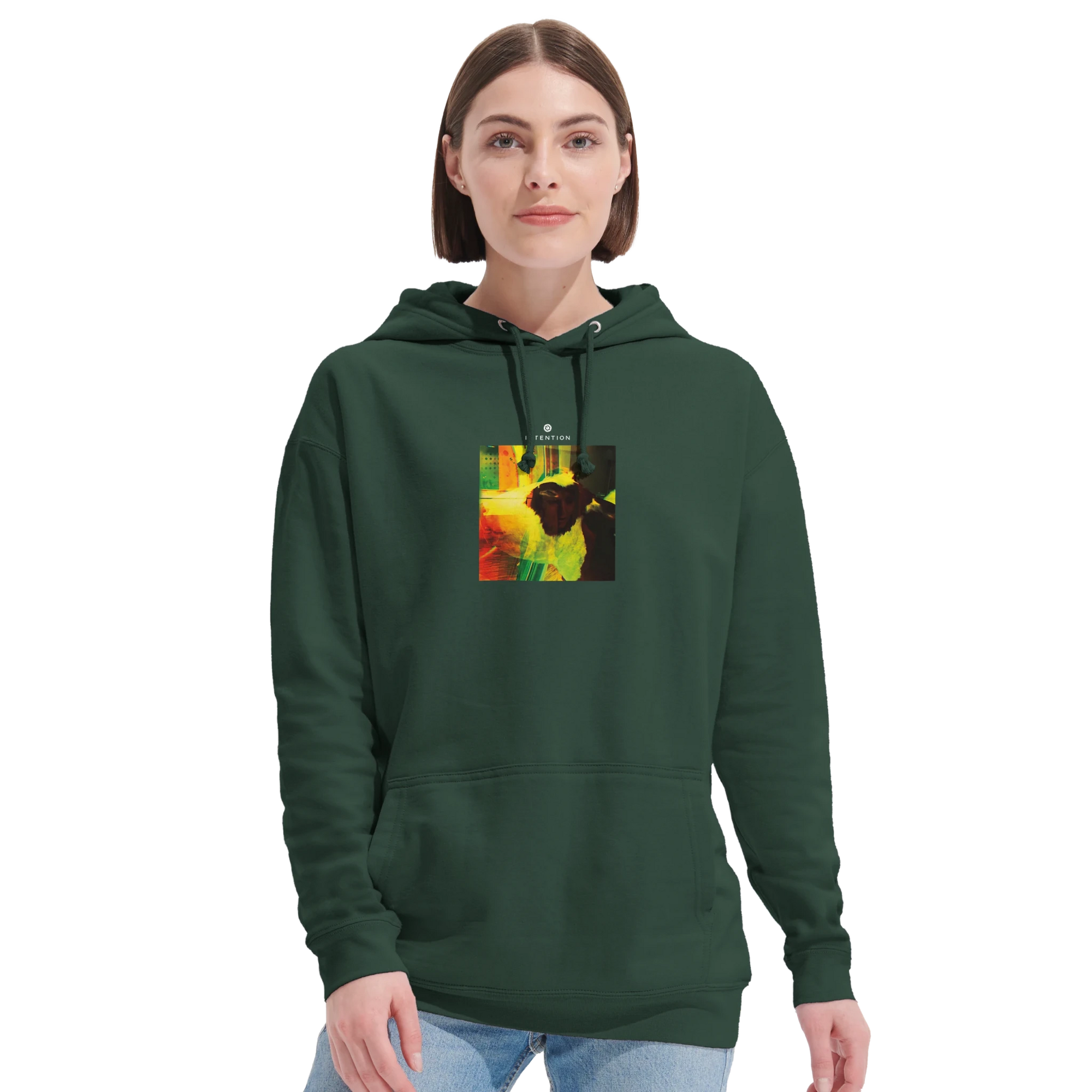 Energy - "In the Eye" Hoodie Bottle Green XS 43
