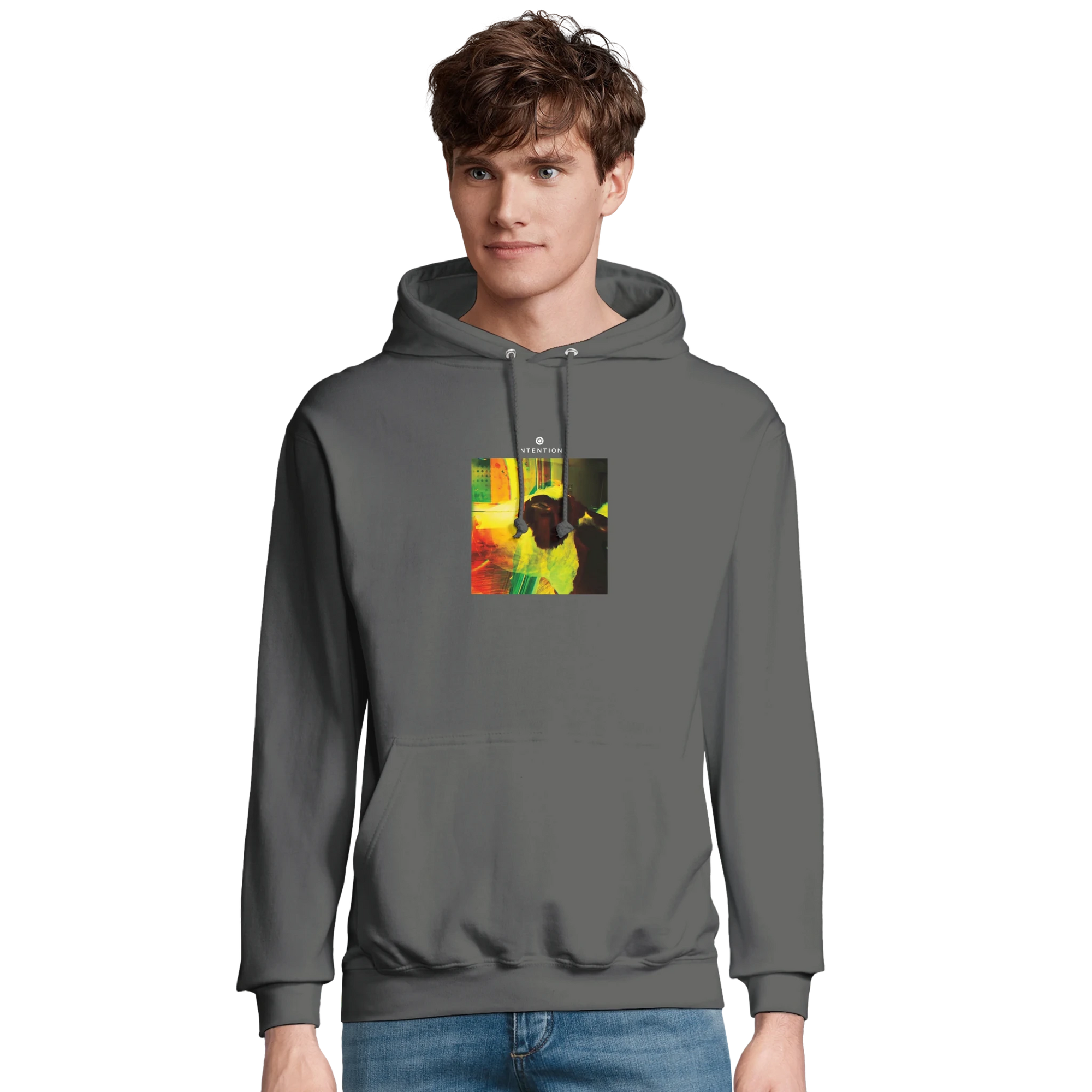 Energy - "In the Eye" Hoodie charcoal melange XS 11