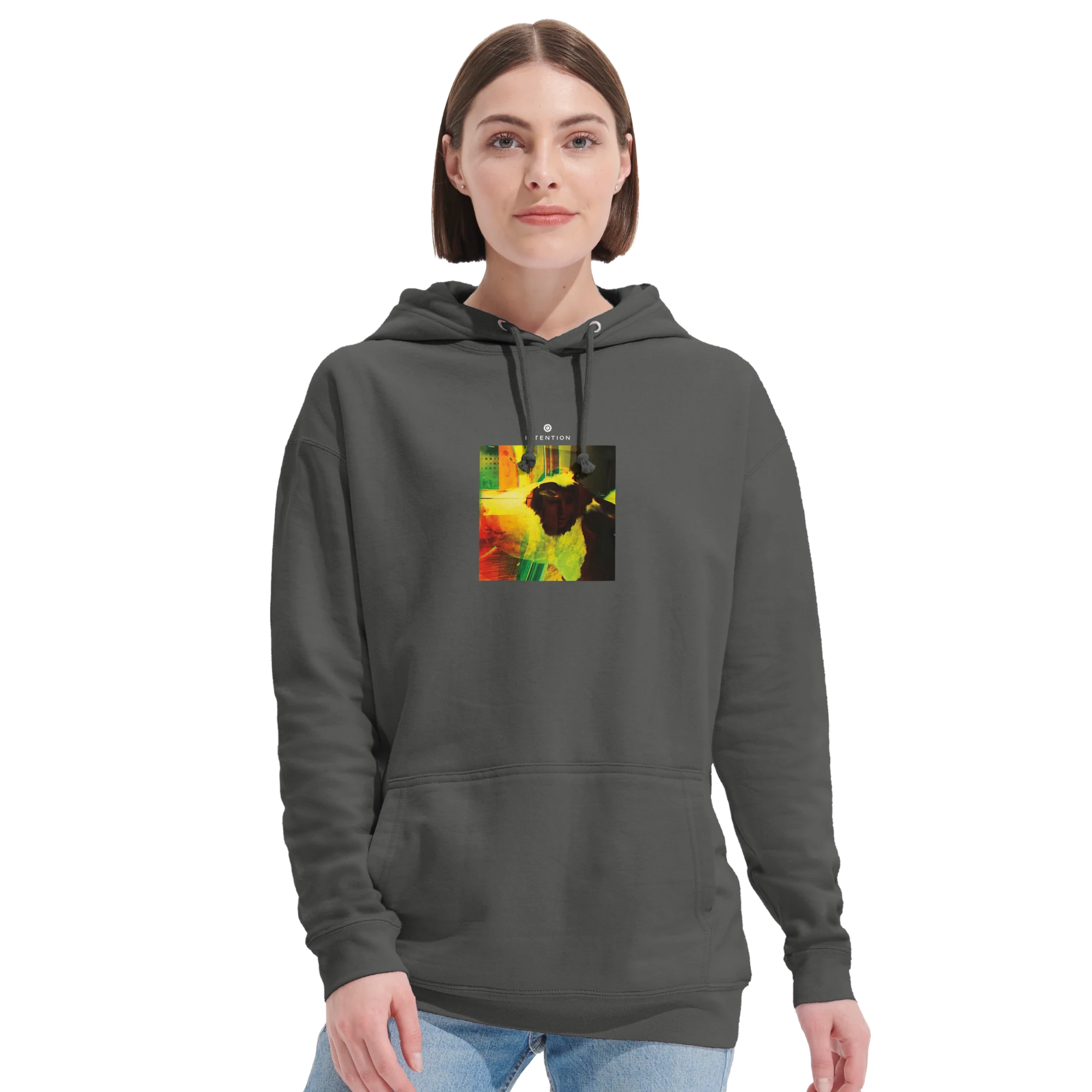 Energy - "In the Eye" Hoodie charcoal melange XS 13