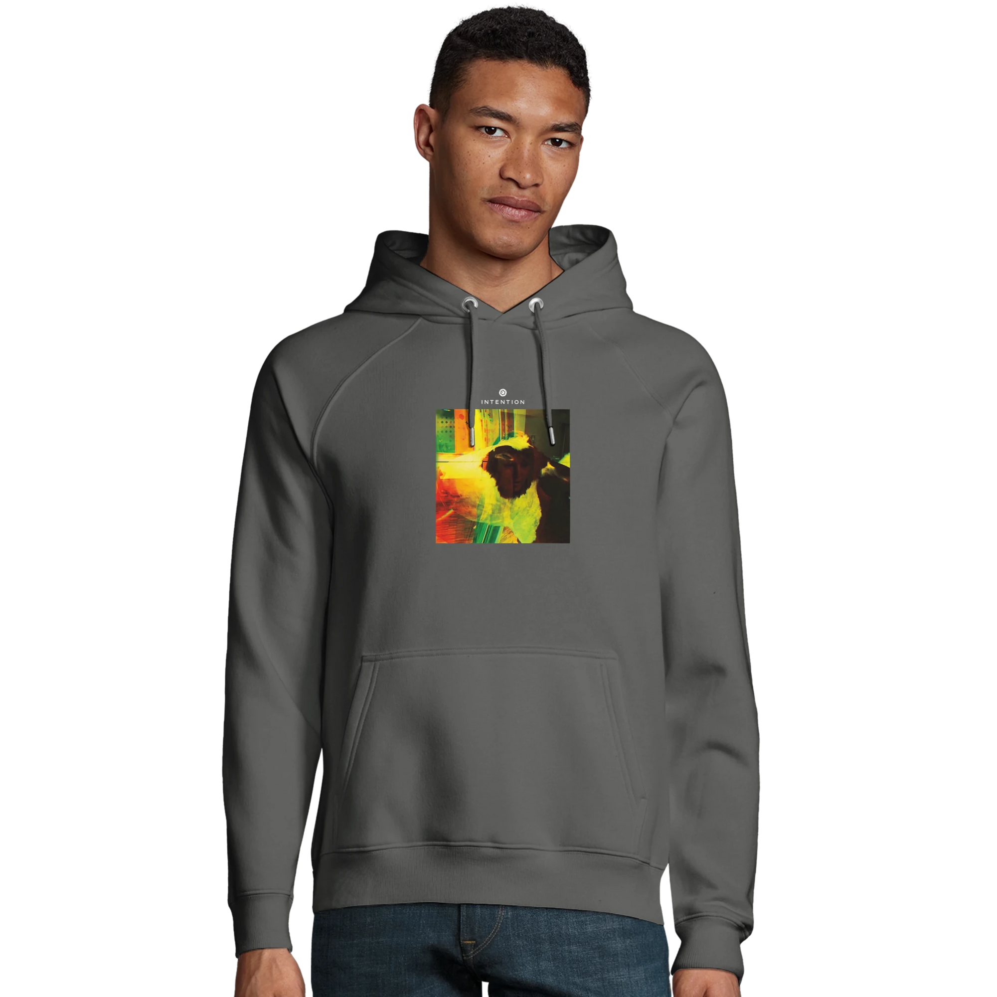 Energy  Hoodie  «In the Eye »charcoal melange 11