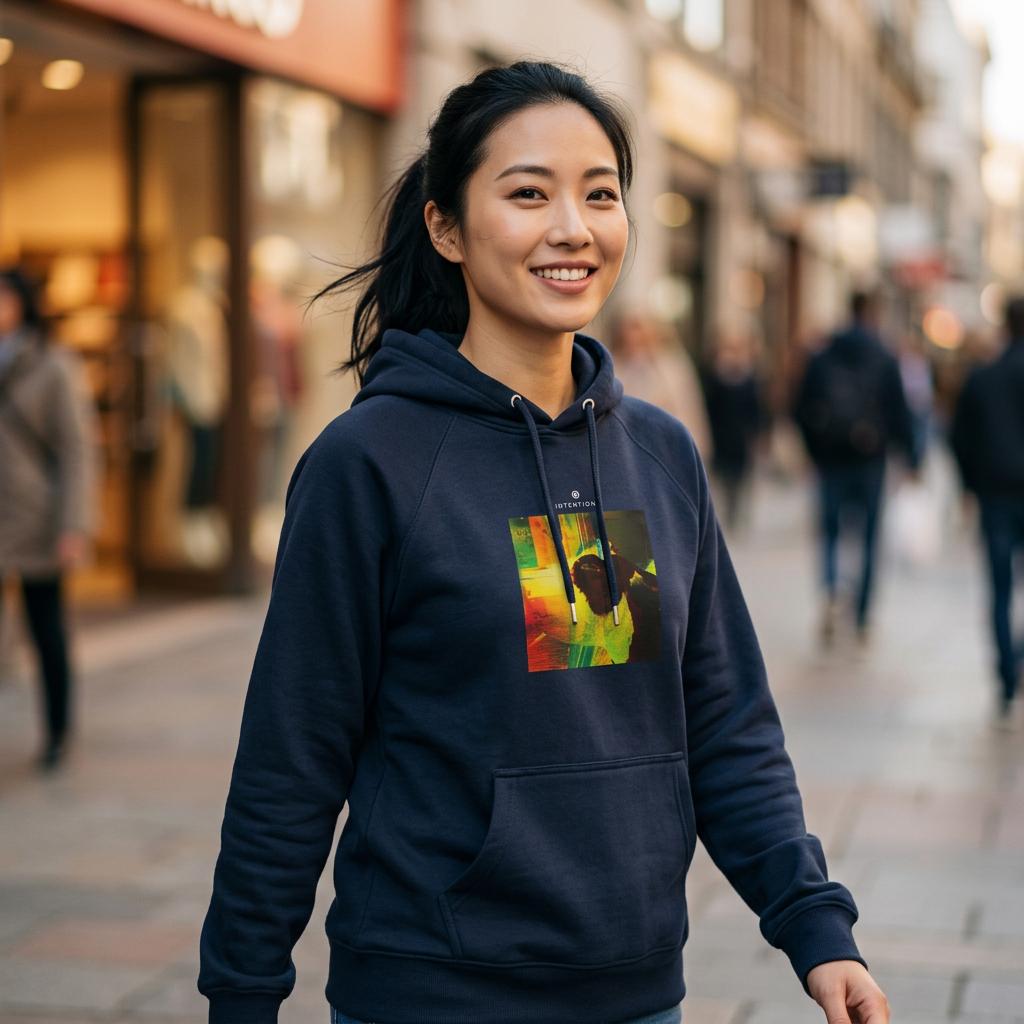 Energy  Hoodie  «In the Eye »French Navy 4