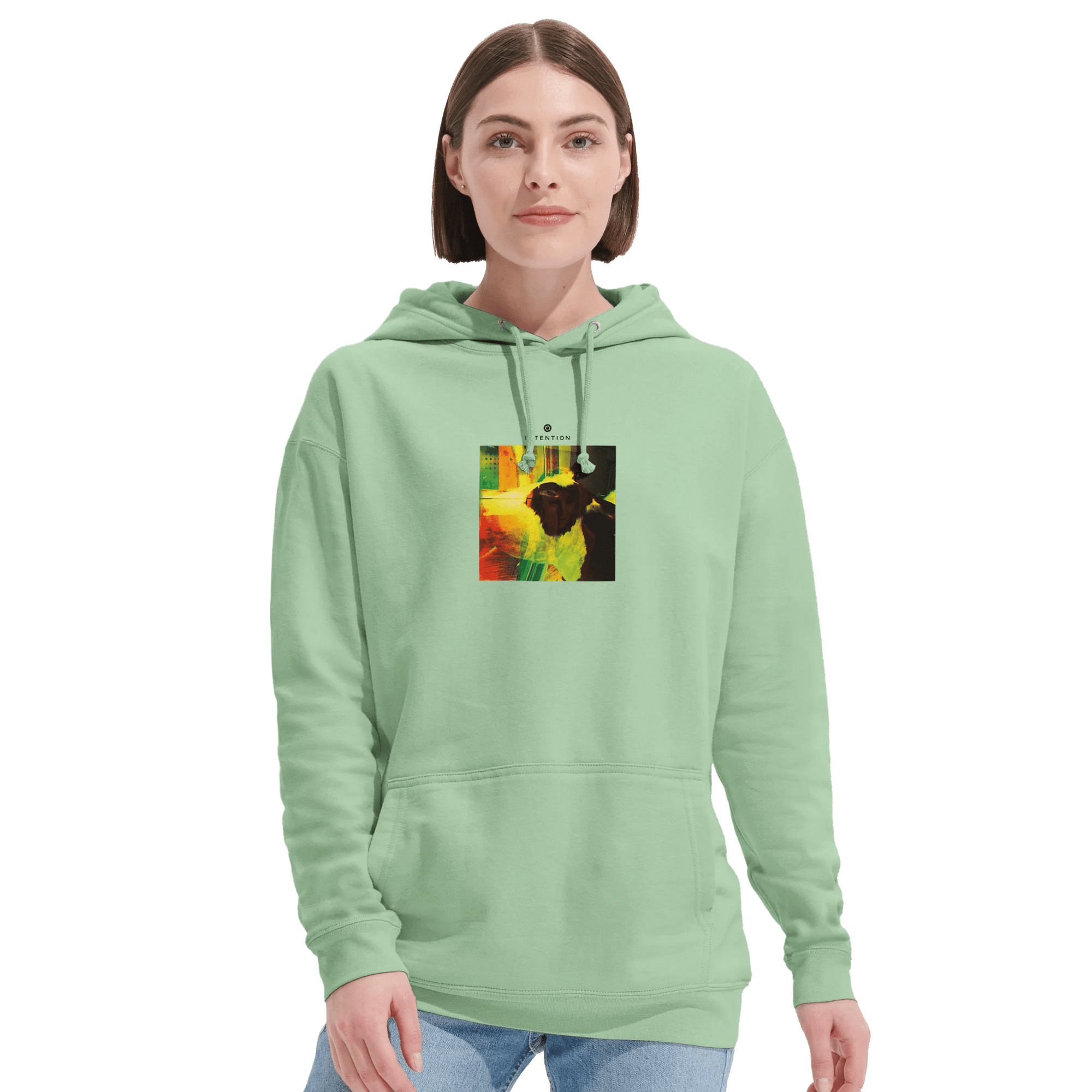 Energy - "In the Eye" Hoodie frozen green XS 8