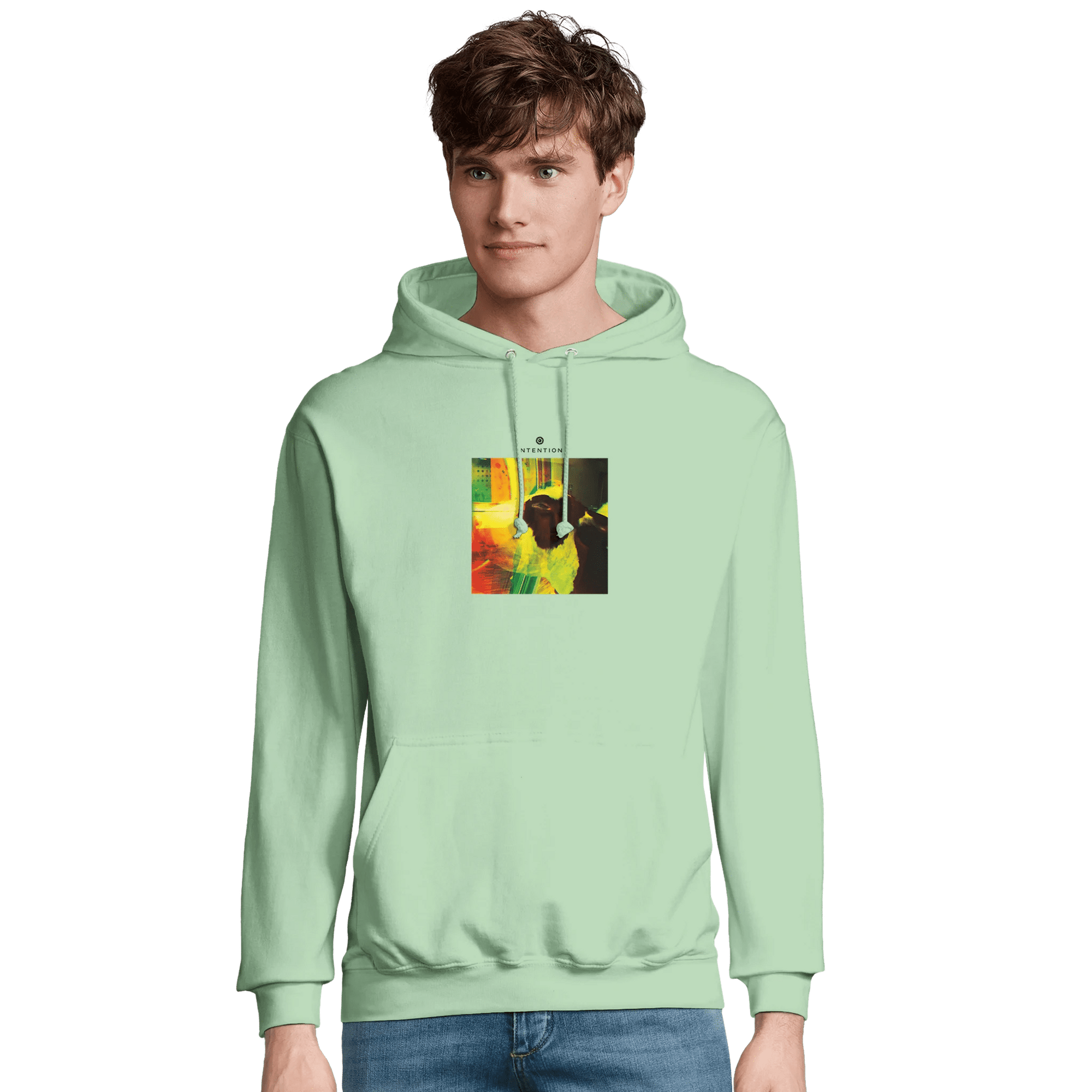 Energy - "In the Eye" Hoodie frozen green XS 6