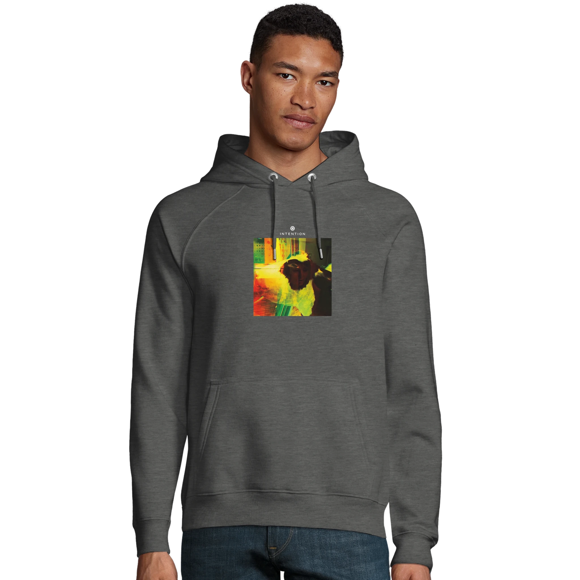 Energy  Hoodie  «In the Eye »Grey Melange 26
