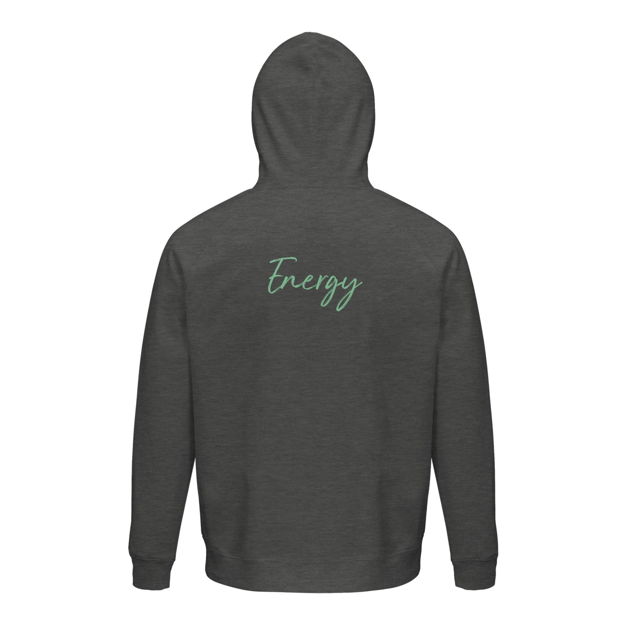 Energy  Hoodie  «In the Eye »Grey Melange 25
