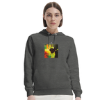 Energy - "In the Eye" Hoodie Grey Melange XS 5
