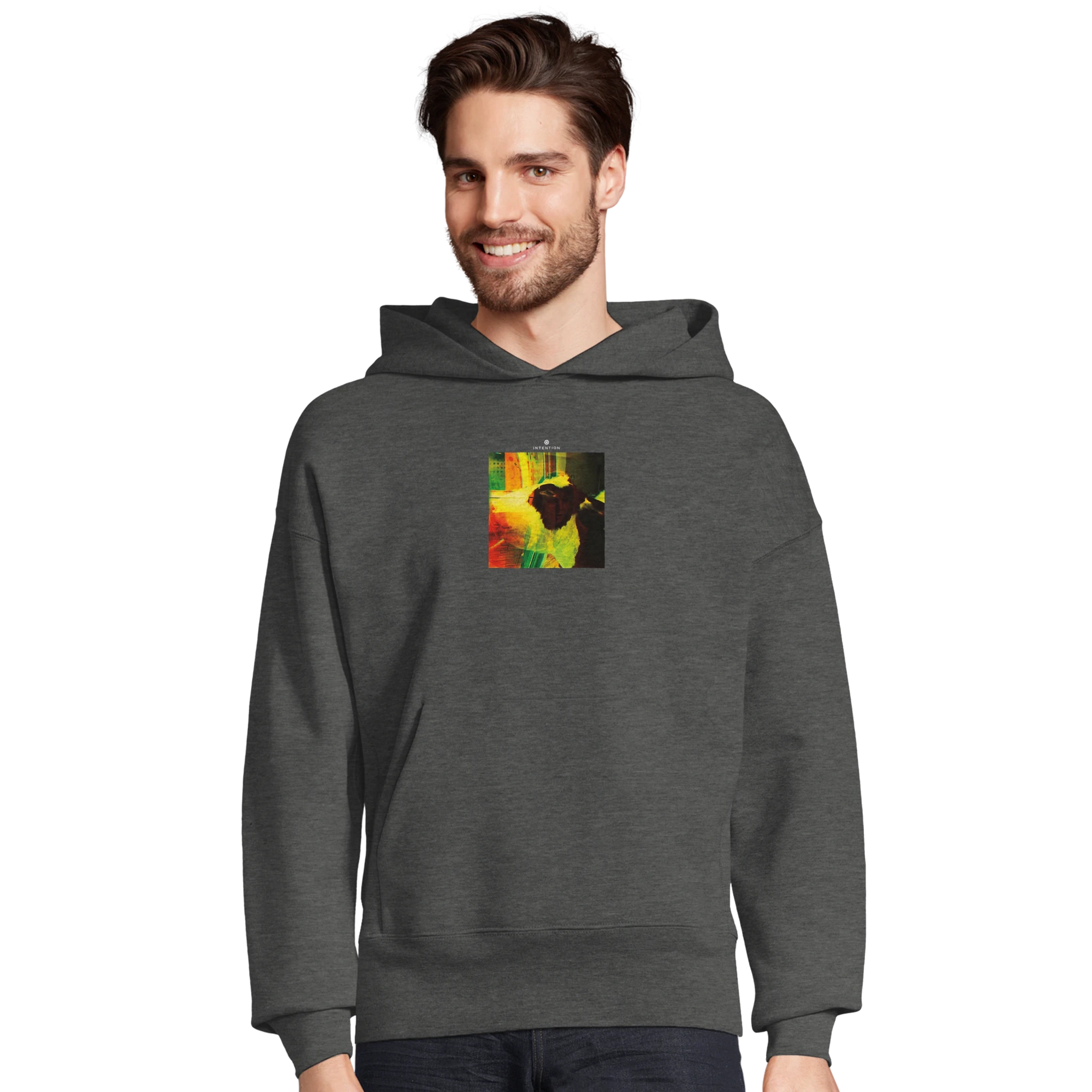 Energy - "In the Eye" Hoodie Grey Melange XS 11