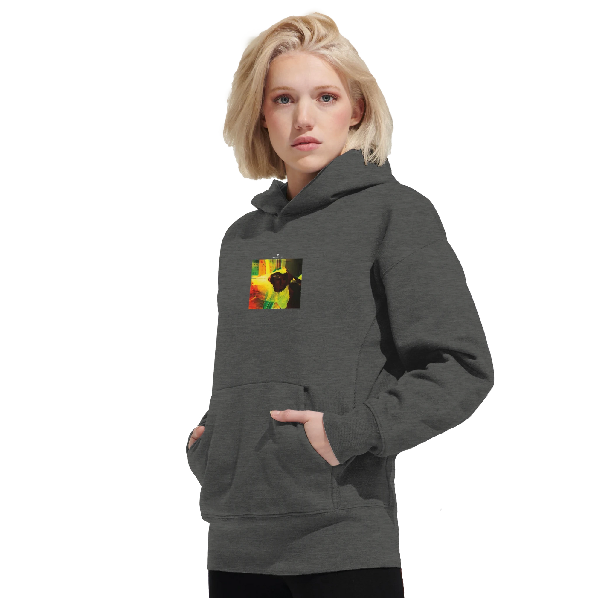 Energy - "In the Eye" Hoodie Grey Melange XS 13