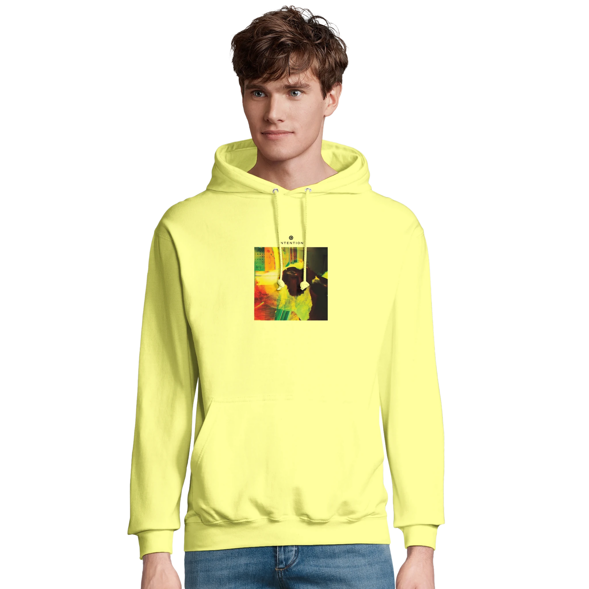 Energy - "In the Eye" Hoodie Light Yellow XS 36