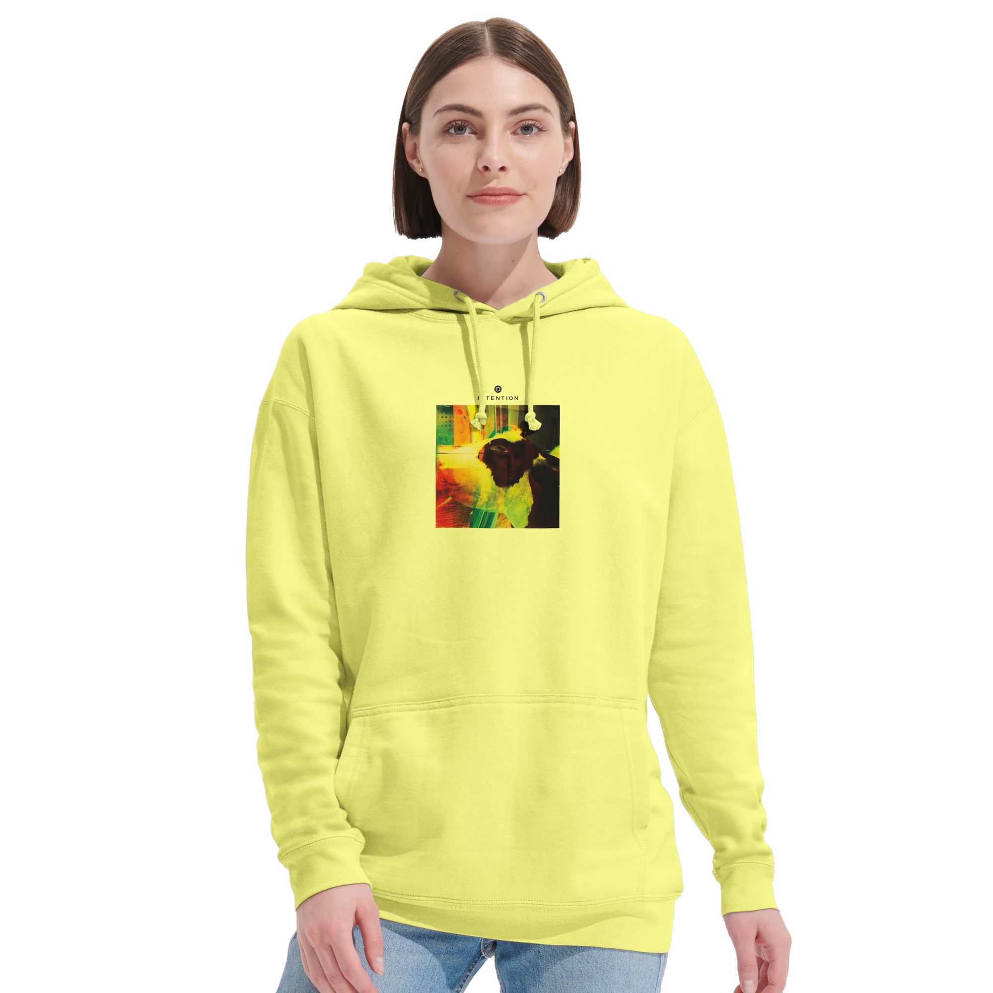 Energy - "In the Eye" Hoodie Light Yellow XS 38