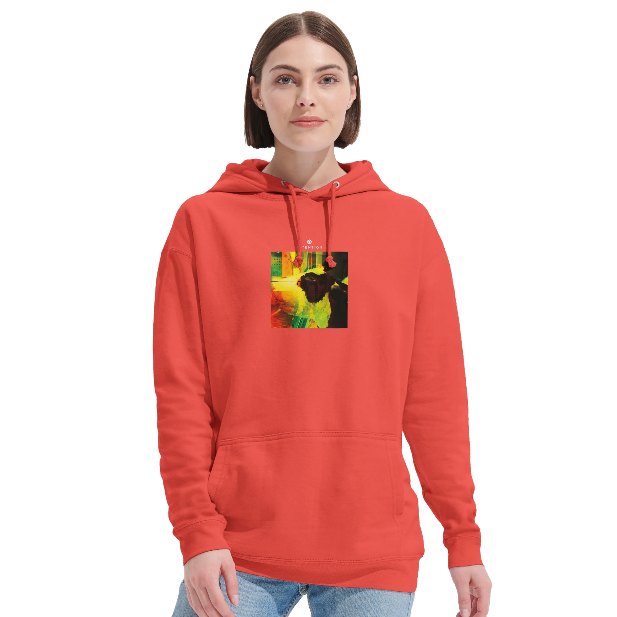 Energy - "In the Eye" Hoodie pop orange XS 28