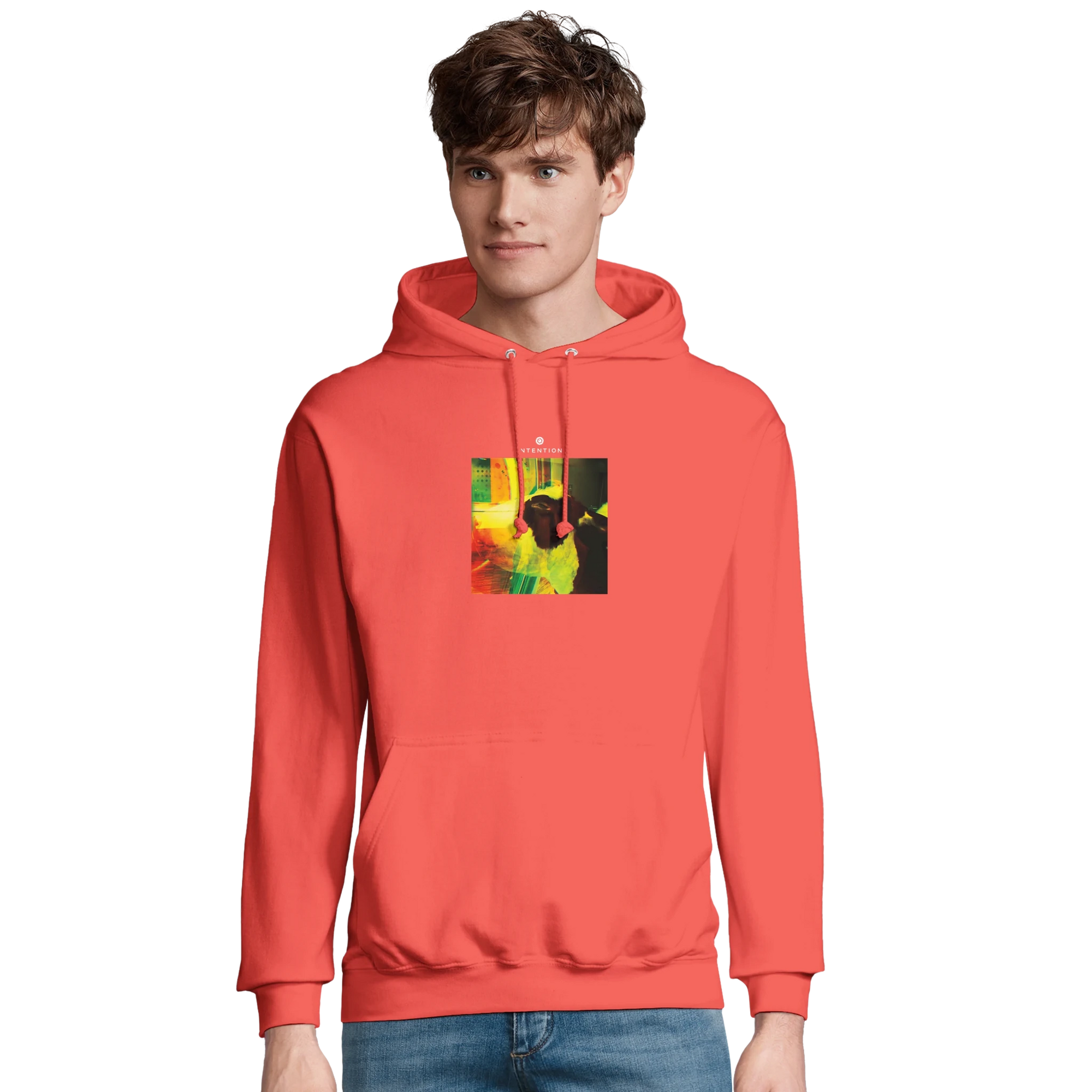 Energy - "In the Eye" Hoodie pop orange XS 26