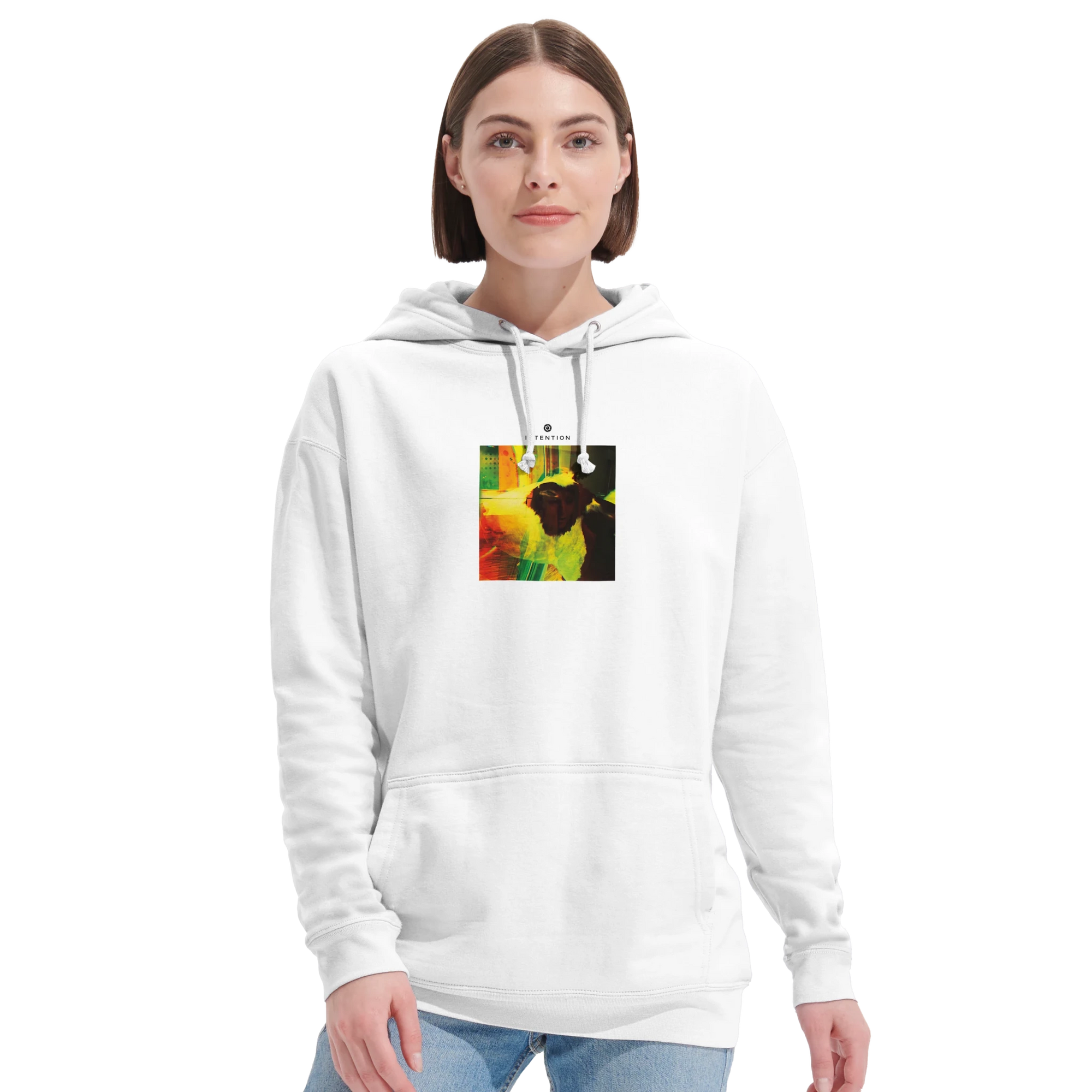 Energy - "In the Eye" Hoodie White XS 48