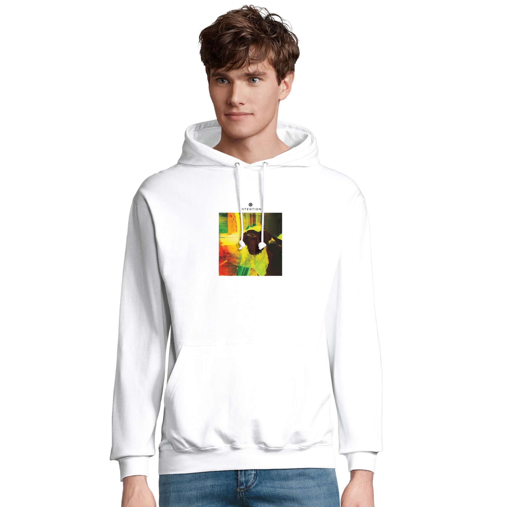 Energy - "In the Eye" Hoodie White XS 46