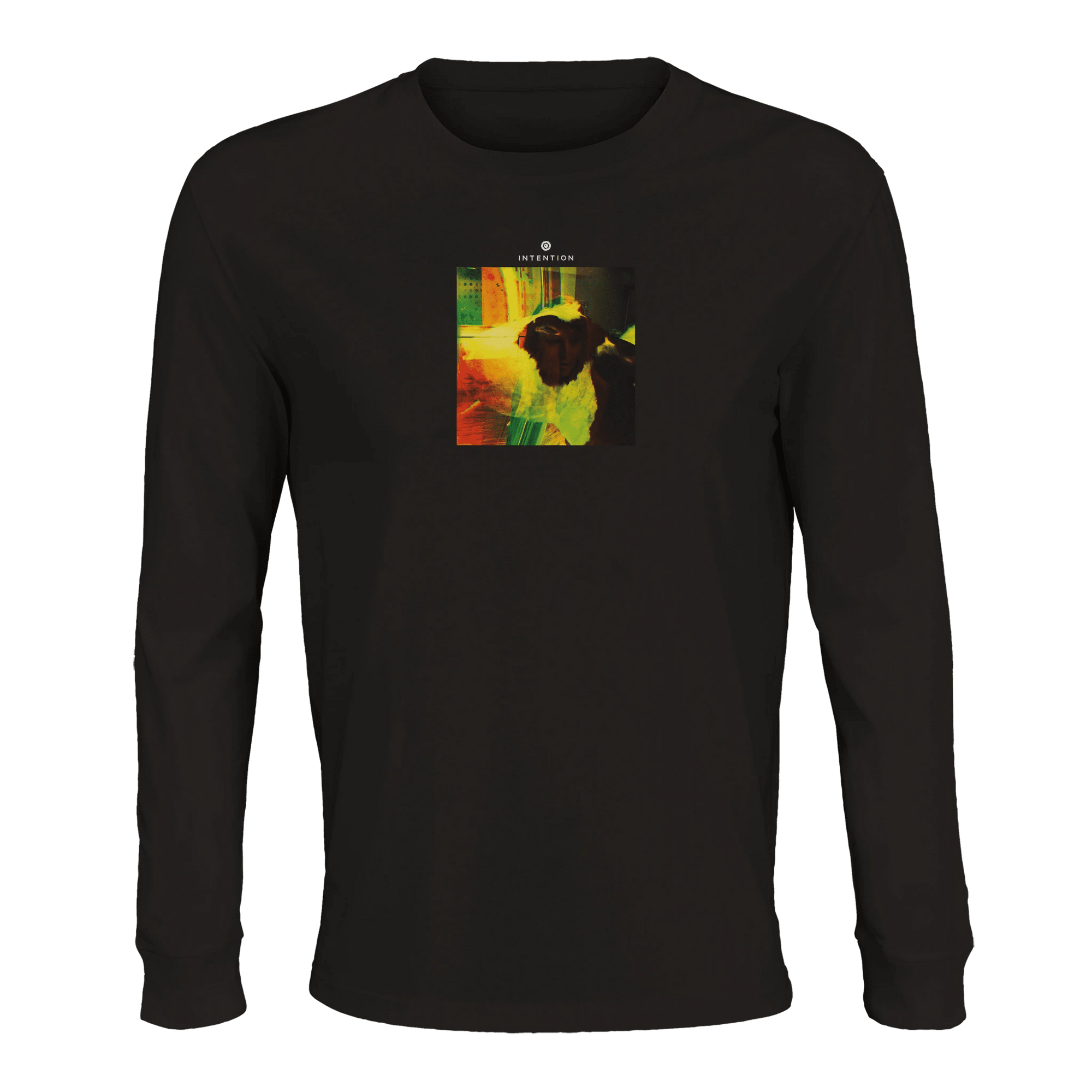 Energy In the Eye“ Long sleeve Deep Black , 1