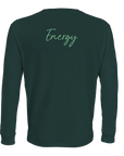 Energy - "In the Eye" Long sleeve green empire XS 17