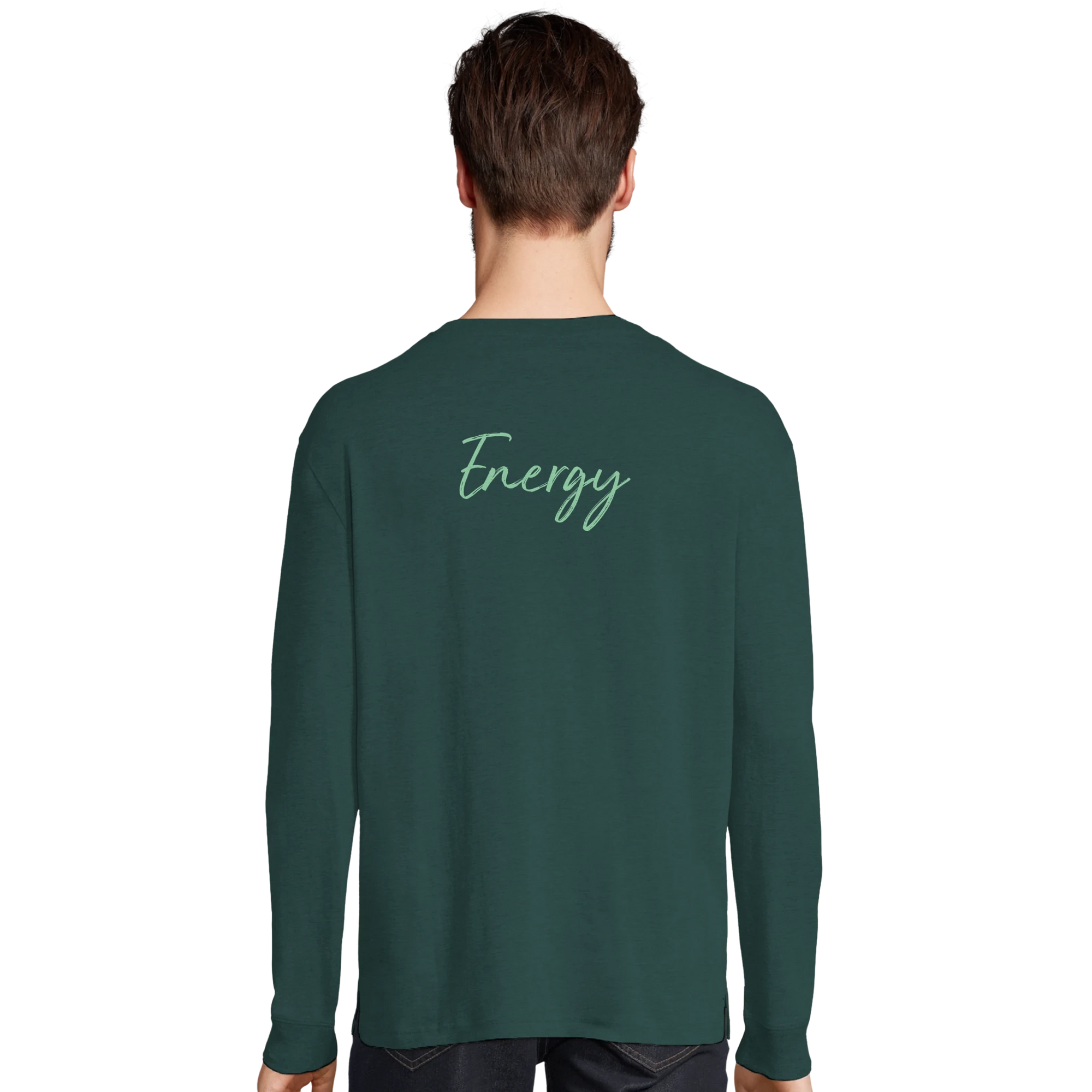 Energy - "In the Eye" Long sleeve green empire XS 19