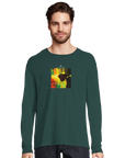 Energy - "In the Eye" Long sleeve green empire XS 18