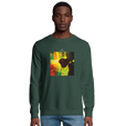 Energy - "In the Eye" Sweatshirt Bottle Green 3