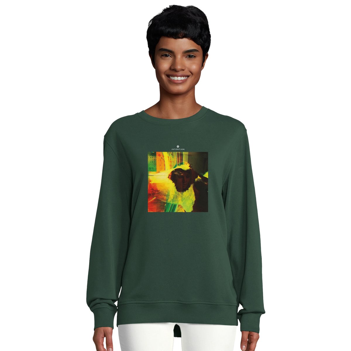 Energy - "In the Eye" Sweatshirt Bottle Green 5