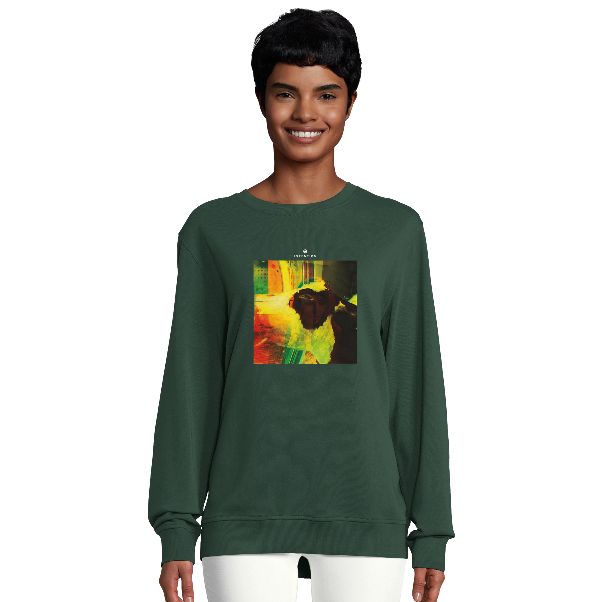 Energy - "In the Eye" Sweatshirt Bottle Green 5