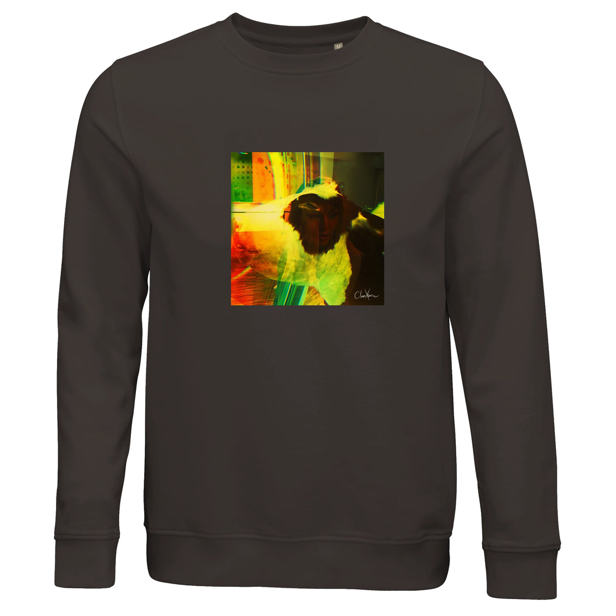Energy - "In the Eye" Sweatshirt deep charcoal grey 1