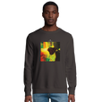 Energy - "In the Eye" Sweatshirt deep charcoal grey 3