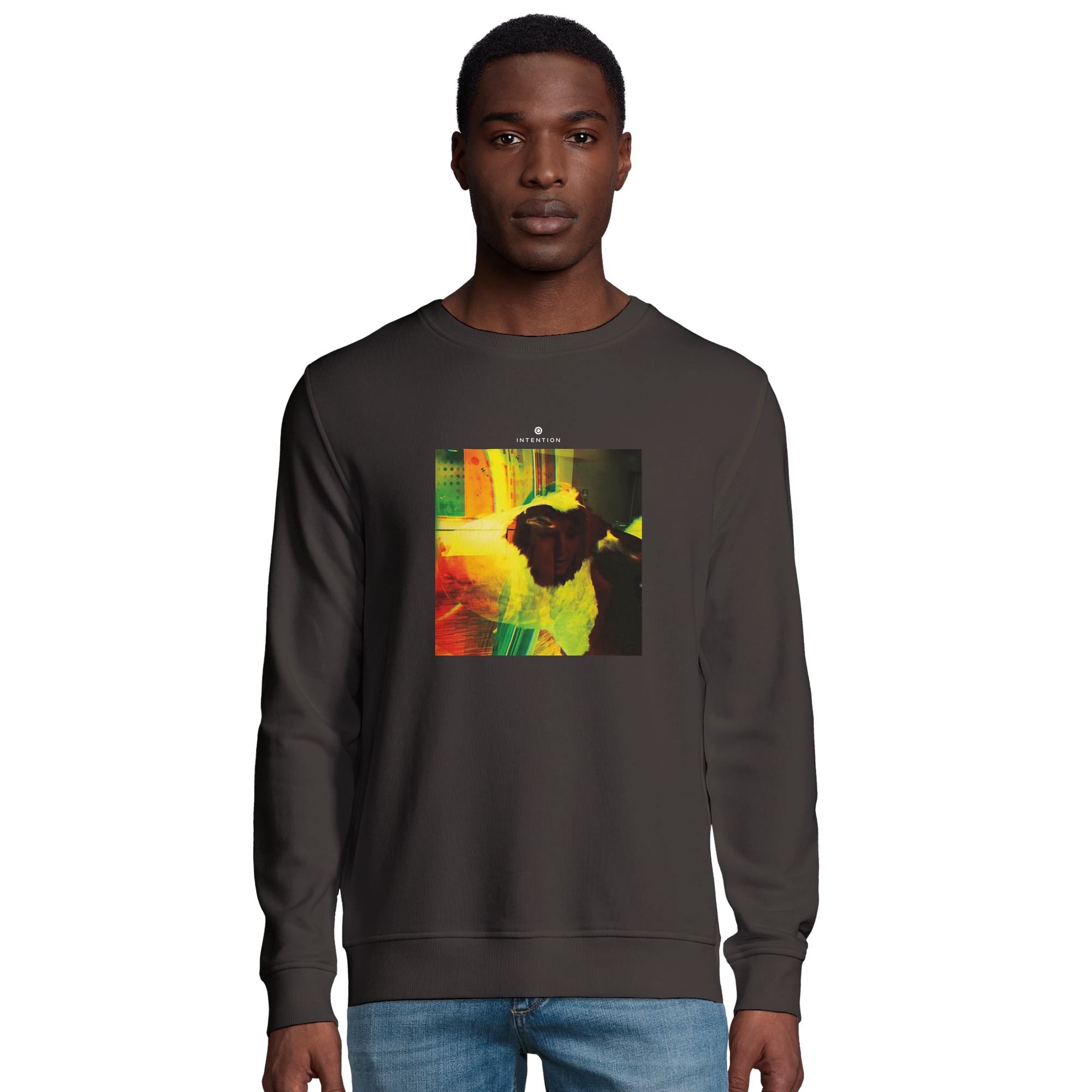 Energy - "In the Eye" Sweatshirt deep charcoal grey 3