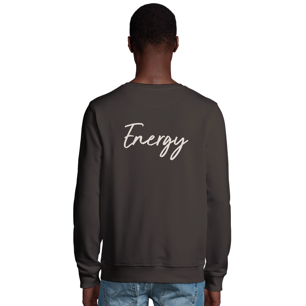 Energy - "In the Eye" Sweatshirt deep charcoal grey 4
