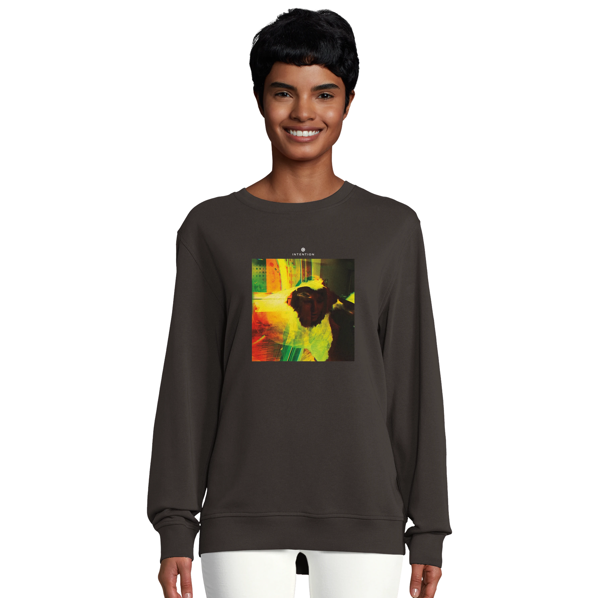 Energy - "In the Eye" Sweatshirt deep charcoal grey 5