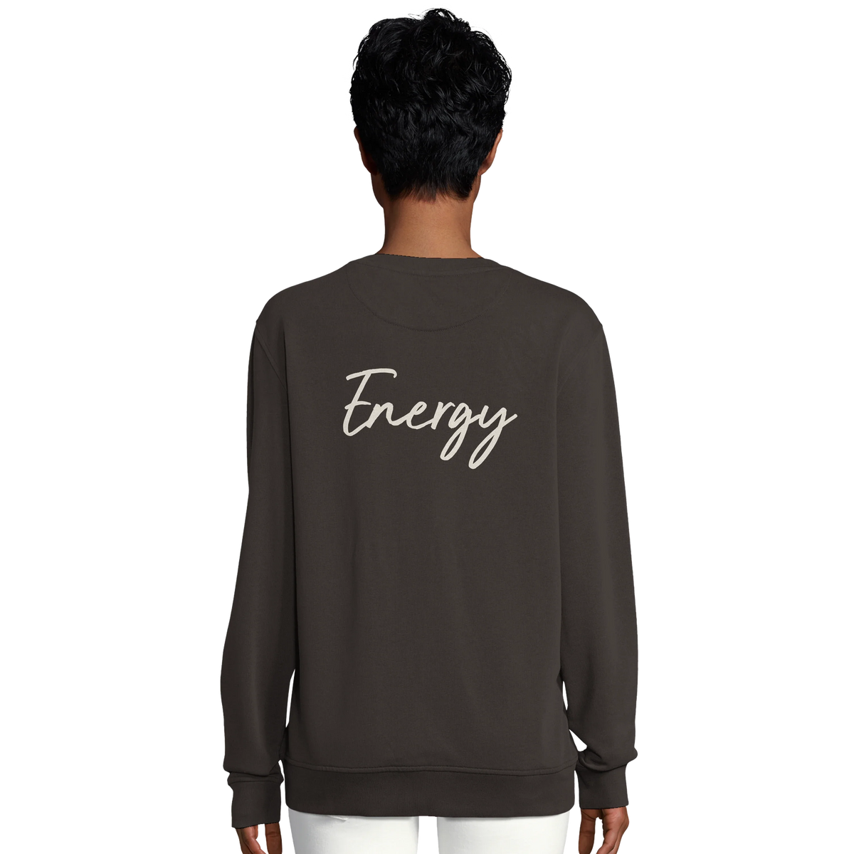 Energy - "In the Eye" Sweatshirt deep charcoal grey 6
