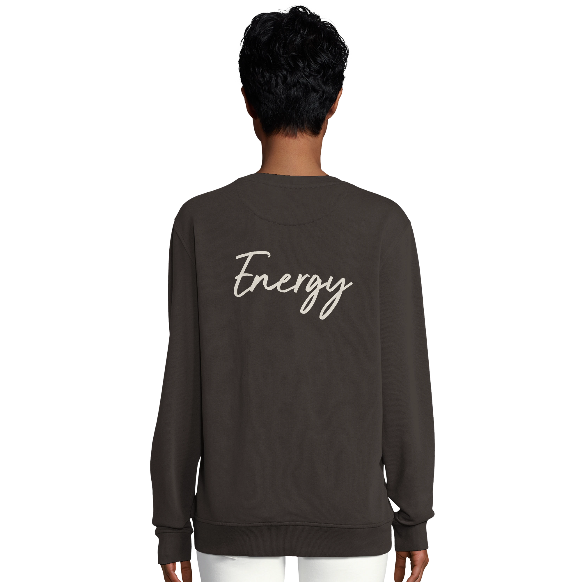Energy - "In the Eye" Sweatshirt deep charcoal grey 6