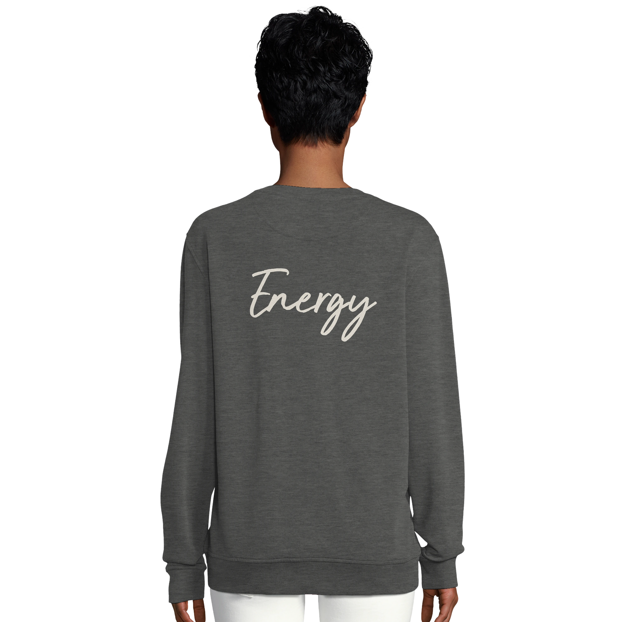 Energy - "In the Eye" Sweatshirt Grey Melange 6