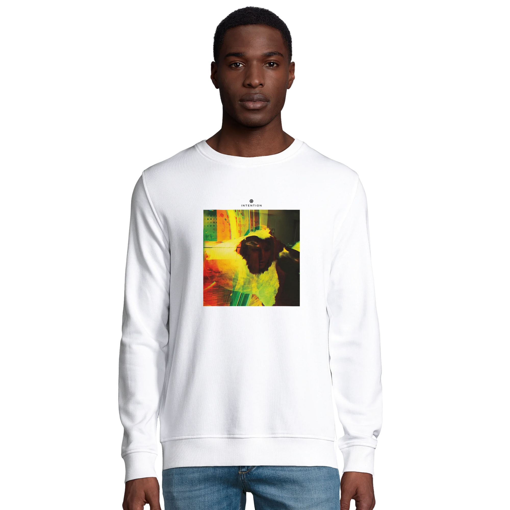 Energy - "In the Eye" Sweatshirt White 3