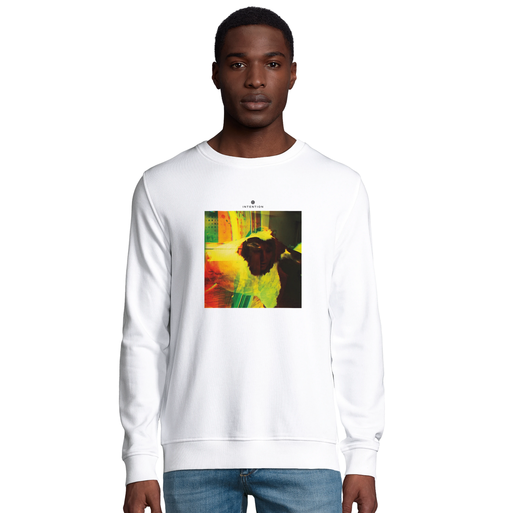 Energy - "In the Eye" Sweatshirt White 3